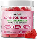 Gomitas Duwhot para Cortisol, Suplemento 15 en 1 para Mujeres con Ashwagandha, Magnesio y Folato, Apoyo Hormonal, Sin Azúcar, Veganas, 60 piezas - imagen 1