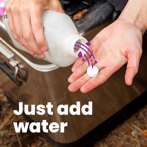 Toallitas PACT para Baño (Paquete de 100) | Toallitas de Inodoro Comprimidas para Camping y Senderismo - imagen 3
