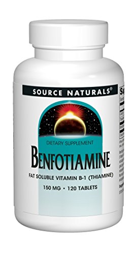 Benfotiamina de Source Naturals, Fuente Liposoluble de Vitamina B-1, 150 mg - 120 Tabletas - imagen 4