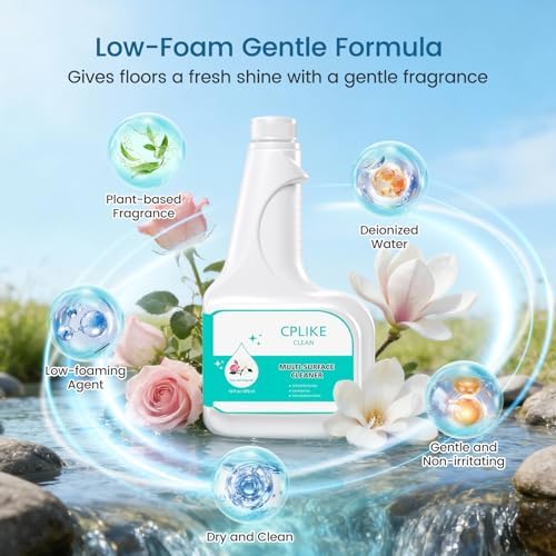 Solución de Limpieza CPLIKE Compatible con Aspiradoras Robot eufy Omni C20, X8 Pro, X10 Omni, G Series y L Series, 473 ml (2 Botellas) - imagen 3