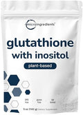 Suplemento de Glutatión, Polvo de Glutatión Reducido Puro con Inositol, 5 Onzas (Suministro para 9 Meses), Fórmula 2 en 1, Potentes Ingredientes - imagen 1