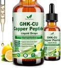 Suplemento Líquido de Péptidos Vita PLynxera GHK-CU, 6 en 1 con Colágeno Marino, Ácido Hialurónico y Biotina para Antienvejecimiento y Crecimiento de - imagen 1