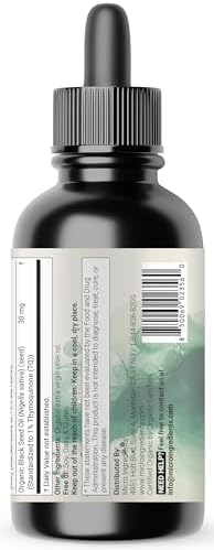Aceite Orgánico de Orégano con Aceite de Semilla Negra, 4 fl oz | Gotero 2 en 1 | Gotas Líquidas de Alta Potencia con Carvacrol y Timoquinona | - imagen 7