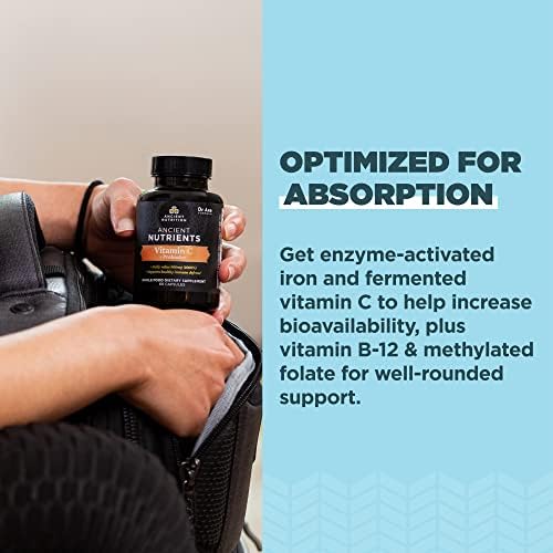 Suplemento de Probióticos y Vitamina C Ancient Nutrition, Apoya el Sistema Inmunológico y la Salud Digestiva, Sin GMOs, 30 Porciones, Paleo y Keto - imagen 4