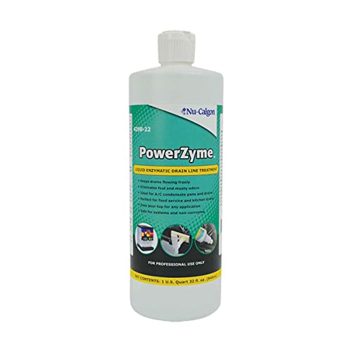 Nu-Calgon 4298-22 PowerZyme Tratamiento Líquido Enzimático para Drenajes (Botella de 32 oz) - imagen 3