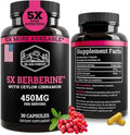 Suplemento de Dihidroberberina Black Forest 5X con Canela de Ceilán - 5X Más Efectivo que Berberina HCL Regular - imagen 1