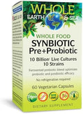 Suplemento Sinbiótico Pre+Probiótico Natural Factors de 10 Mil Millones - Salud Digestiva y Intestinal Orgánica - 60 Cápsulas Vegetarianas Sin Gluten - imagen 1
