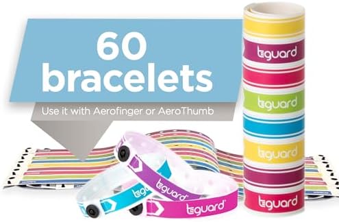 Pulseras TGuard AeroThumb y AeroFinger – Muñequera auténtica y resistente para asegurar ThumbGuards y FingerGuards, disuasivo para succión de dedos y - imagen 1