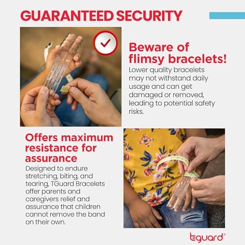 Pulseras TGuard AeroThumb y AeroFinger – Muñequera auténtica y resistente para asegurar ThumbGuards y FingerGuards, disuasivo para succión de dedos y - imagen 3