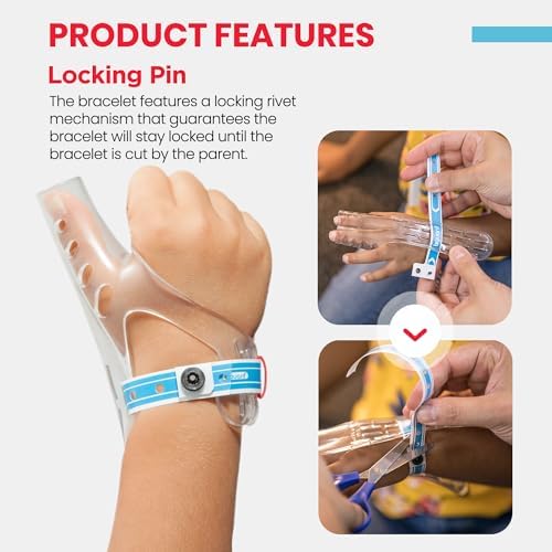 Pulseras TGuard AeroThumb y AeroFinger – Muñequera auténtica y resistente para asegurar ThumbGuards y FingerGuards, disuasivo para succión de dedos y - imagen 5