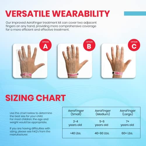 Pulseras TGuard AeroThumb y AeroFinger – Muñequera auténtica y resistente para asegurar ThumbGuards y FingerGuards, disuasivo para succión de dedos y - imagen 7