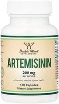 Artemisinina (Artemisia Annua) 200mg por porción, 120 cápsulas (suministro para dos meses), vegano, sin OGM, sin gluten (apoyo inmunológico) de - imagen 1