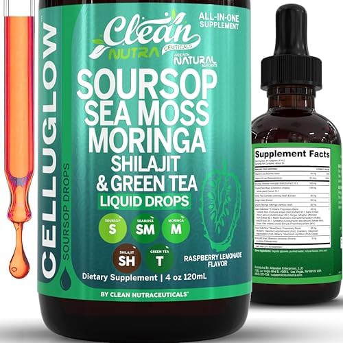 Suplemento de Apoyo Inmunológico CelluGlow con Extracto de Té Verde, Sábila, Moringa, Shilajit, Vitamina C y D3, Ajo, Cúrcuma, Jengibre y Más - Clean - imagen 1
