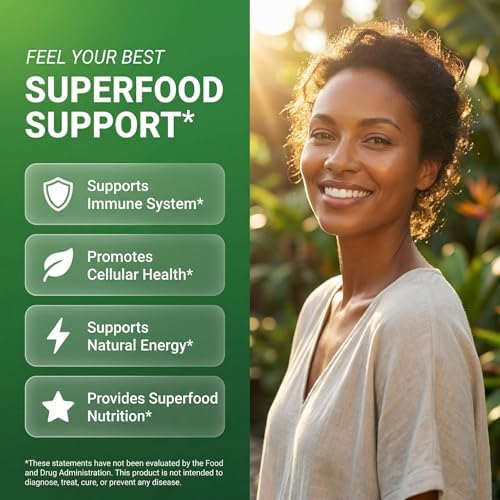 Suplemento de Apoyo Inmunológico CelluGlow con Extracto de Té Verde, Sábila, Moringa, Shilajit, Vitamina C y D3, Ajo, Cúrcuma, Jengibre y Más - Clean - imagen 2