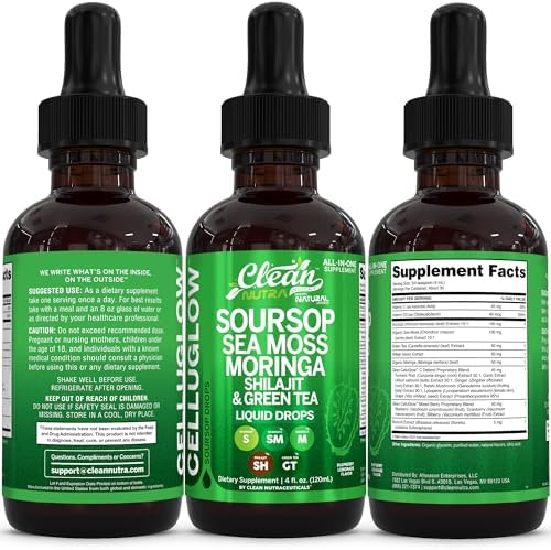 Suplemento de Apoyo Inmunológico CelluGlow con Extracto de Té Verde, Sábila, Moringa, Shilajit, Vitamina C y D3, Ajo, Cúrcuma, Jengibre y Más - Clean - imagen 5
