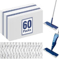 Paquete de 60 Almohadillas Desechables de Microfibra para Mopas Bona | Almohadillas de Repuesto Resistentes Compatibles con Mopas Planas de 15-18 - imagen 1