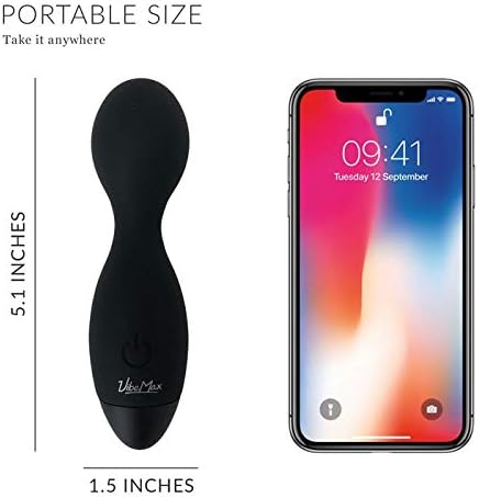 Dispositivo de Masaje Personal VibeMax Mini - Compacto y Ligero - Pequeño y Silencioso - Recargable por USB - Alivio de Tensión Muscular en Cuello, - imagen 4