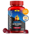 Gomitas Hydroxycut Hardcore Ultra Shred, Sweet Heat - 99% Sin Estimulantes - Con Capsaicina y Vitaminas B - Para Hombres y Mujeres - imagen 1