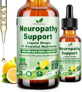 Suplementos para Neuropatía en Gotas Líquidas, Advance 17 en 1 Ácido R-Alpha Lipoico Estabilizado (R-ALA) con Acetil L-Carnitina, Complejo de - imagen 1