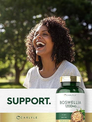 Cápsulas de Extracto de Boswellia Carlyle | 250 Contenido | Complejo de Boswellia Serrata con Extracto de Pimienta Negra | Suplemento Sin OGM y Sin - imagen 7