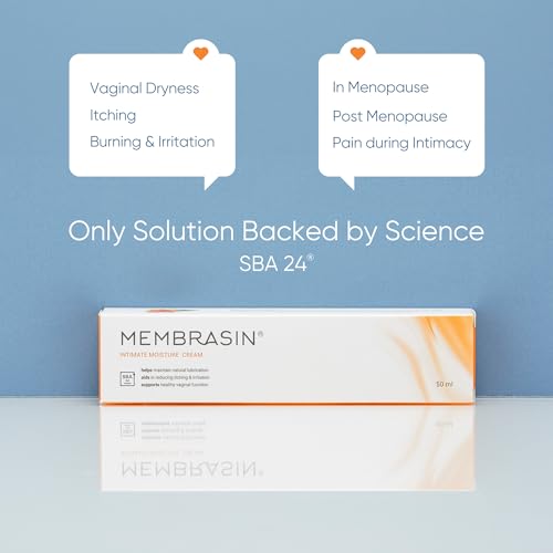 Crema Hidratante Vaginal Membr con Ácido Hialurónico, Alivio de Sequedad, Picazón y Ardor, Soporte para Menopausia, Libre de Hormonas, Fórmula - imagen 2