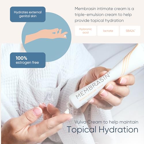 Crema Hidratante Vaginal Membr con Ácido Hialurónico, Alivio de Sequedad, Picazón y Ardor, Soporte para Menopausia, Libre de Hormonas, Fórmula - imagen 5