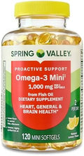Suplemento Dietético Omega-3 Mini de Aceite de Pescado Convergence Proactive Support, 1000 mg, 120 Cápsulas - imagen 1