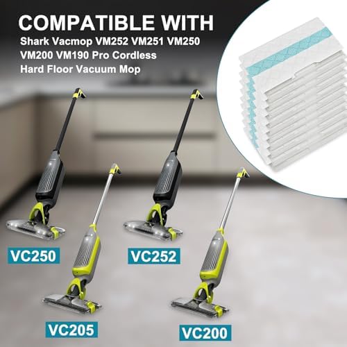 Paquete de 20 Almohadillas Absorbentes Desechables Compatibles con Modelos VM252, VM251, VM250, VM200, VC205 y QM250, Accesorios Esenciales para - imagen 2