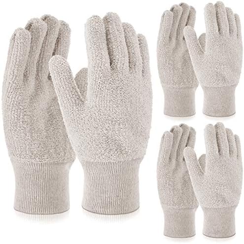 Guantes de Limpieza y Pulido de Plata Syhood - 3 Pares, Antitarnish para Joyas de Plata, Oro, Latón, Cobre y Más - imagen 1