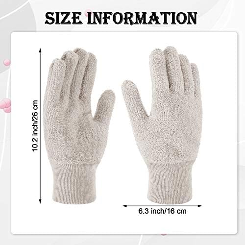 Guantes de Limpieza y Pulido de Plata Syhood - 3 Pares, Antitarnish para Joyas de Plata, Oro, Latón, Cobre y Más - imagen 2