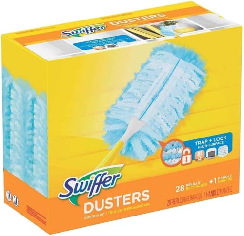 Recarga de Plumero Swiffer + 1 Mango (28 Piezas) Ideal para Limpieza - imagen 5