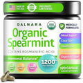 Cápsulas Orgánicas de Hierbabuena Dalnara 1200 mg - Certificadas por USDA, Apoyo a la Salud Femenina, Balance Hormonal y Vitalidad Digestiva, - imagen 1