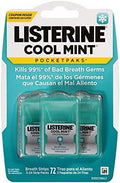 Listerine Cool Mint Pocketpacks Tiras de Aliento 288 Pzas. (Paquete de 4) - imagen 1