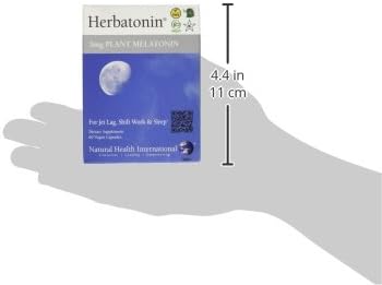 Herbatonin® 3mg - Melatonina Natural de Plantas para el Sueño, Reloj Biológico y Ritmo Circadiano, 60 Cápsulas Veganas - imagen 8