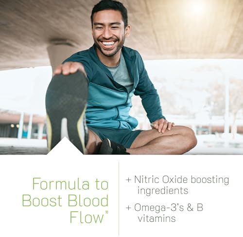Irwin Naturals Pro-Active Nitric Oxide PWR - Suplemento para Aumentar el Flujo Sanguíneo con L-Citrulina, Remolacha y Espinaca Roja - 60 Cápsulas - imagen 4