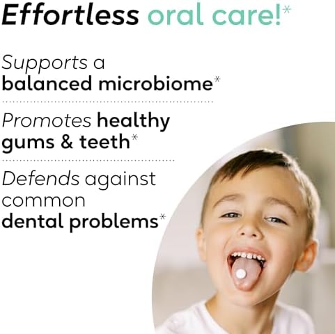 BioGaia Prodentis Kids | Probióticos Dentales para Niños | Promueve la Salud Oral y Digestiva | 30 Pastillas de Manzana | 1 Paquete - imagen 5