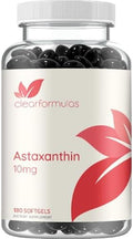 Suplemento de Astaxantina a Base de Algas - Liberación Rápida 10mg Non-GMO, Antioxidante Potente para Piel, Inmunidad y Salud Ocular - Fabricado en - imagen 1