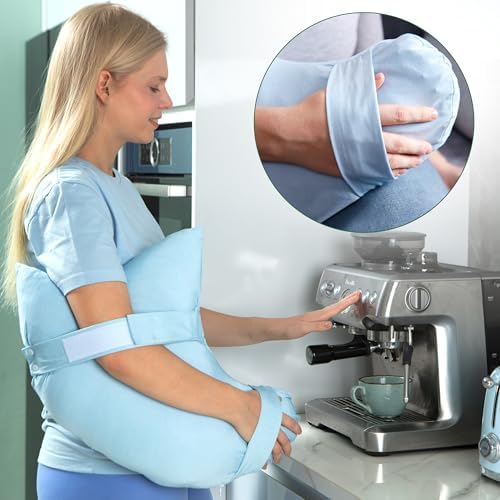 Almohada para Postoperatorio de Hombro Allersoft | Alivio para Dolor de Hombro o Hombro Congelado | Tela Fresca que Reduce Sudoración - imagen 5