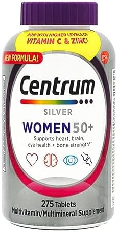 Centrum Silver Mujeres 50+ Multivitamínico y Multimineral 275 Tabletas - imagen 1