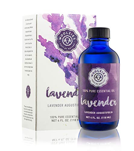 Aceite Esencial de Lavanda Woolzies - Aromaterapia para Difusor y Uso Tópico | 100% Puro Grado Terapéutico | 4 Fl Oz - imagen 1