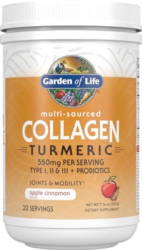 Colágeno Hidrolizado Garden of Life con Cúrcuma en Polvo - Manzana Canela, 20 Porciones, Suplemento para Articulaciones y Movilidad, Para Mujeres y - imagen 5