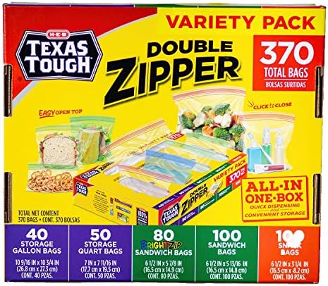 Caja Todo en Uno Texas Tough con 370 bolsas en total - imagen 1