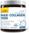 Country Life Maxi-Collagen 7000 en polvo - Péptidos de colágeno bioactivos Verisol, Vitamina C, A y Biotina, 4,500 mg de colágeno de pastura Tipo I y - imagen 1