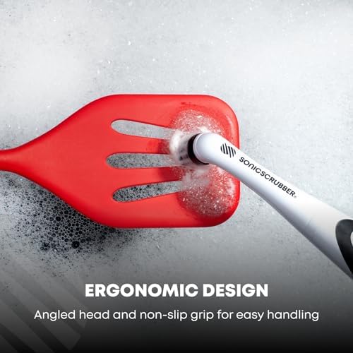 Cepillo Limpiador Eléctrico SonicScrubber - Cepillo Giratorio para Hogar, Cocina y Baño - Limpiador de Lechada y Moho (Sistema de Lavado) - imagen 5