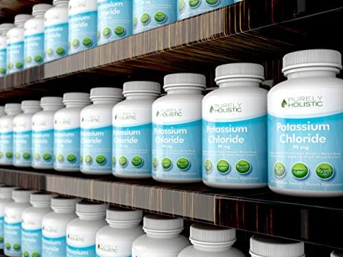 Suplemento de Cloruro de Potasio | Suministro para 1 Año | Apoyo a la Salud Cardiaca y Circulatoria | 99mg de Potasio por Porción para Equilibrio de - imagen 4