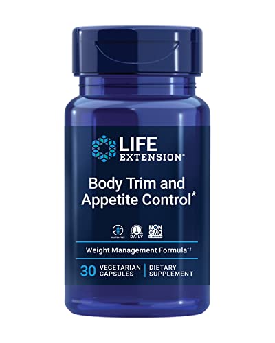 Life Extension Body Trim y Control del Apetito, Verbena de Limón y Hibisco, Control de Peso Saludable, 30 Cápsulas Vegetarianas, Sin Gluten, No GMO - imagen 5