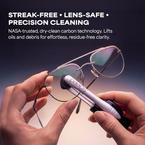 Limpiador de Lentes Peeps - para Gafas, Lentes de Lectura y Más - Limpiador con Tecnología de Microfibra de Carbono - Oro Rosa Electrochapado - 1 - imagen 2