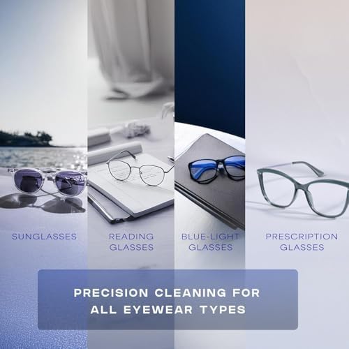 Limpiador de Lentes Peeps - para Gafas, Lentes de Lectura y Más - Limpiador con Tecnología de Microfibra de Carbono - Oro Rosa Electrochapado - 1 - imagen 5