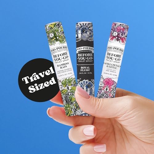 Poo-Pourri Spray para el Baño Antes de Ir, Tamaño de Viaje 10 mL, Paquete de 5 - imagen 4