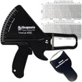 Calibrador de Grasa Corporal Sequoia Trimcal 4000 con Cinta Métrica - Precisión (Diseño Doble Cara) para Seguimiento Fitness - Color Negro - imagen 1